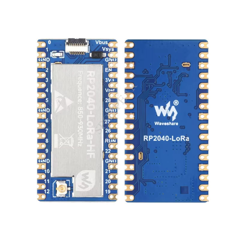 Raspberry Pi PICO RP2040 LoRa-Entwicklungsboard mit SX1262 RF-Chip in Blau - Bild 2