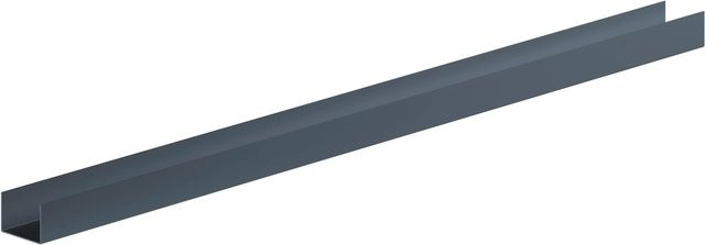 Sarei U-Profil Protection 19 Aluminium in Anthrazit B: 3 cm, T: 2 cm, H: 125 cm - Bild 1