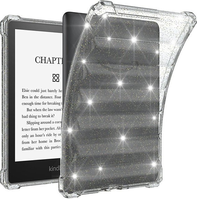 AYANJIN Schutzhülle für Kindle Paperwhite 12. Generation 2024 und Colorsoft SA569P SA568B, ultradünne transparente TPU-Hülle - Bild 1