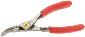 Facom Zange für Sicherungsringe mit Außenspannung 45 Grad gebogen, rote Farbe, Spitze Ø 2,3 mm, Ringweite 40 - 100 mm - Bild 1