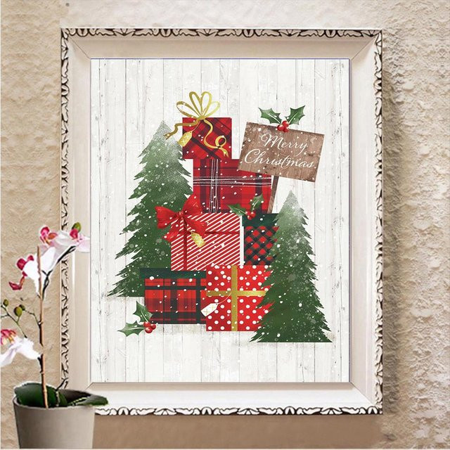 FIYO 5D Diamantmalerei Set mit floralem Motiv in Multicolour, B/H: 20 x 30 cm - Bild 1