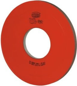 TYROLIT VIB-STAR Präzisions-Schleifscheibe CBN rot B/T/H: 350 x 20 x 127 mm - Bild 1