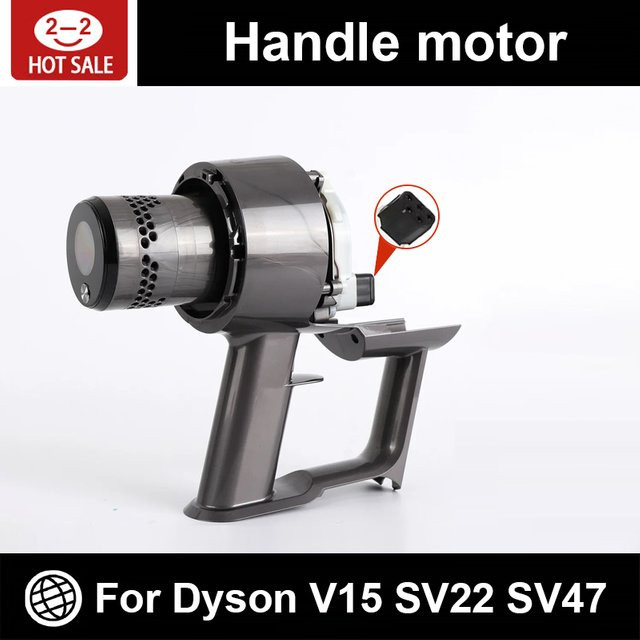 Dyson V15 SV22 SV47 Ersatzteil Motoreinheit Gehäusegriff in Grau aus Kunststoff - Bild 1