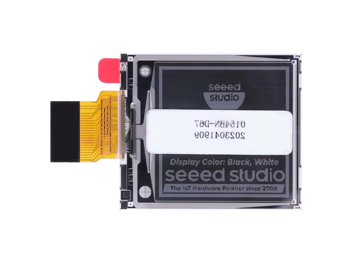 Seeed Studio 1.54 Zoll monochromes E-Paper Display mit 200x200 Pixeln, SPI-Schnittstelle, Farbe: Weiß, kompatibel mit Xiao, Arduino und STM32 - Bild 2