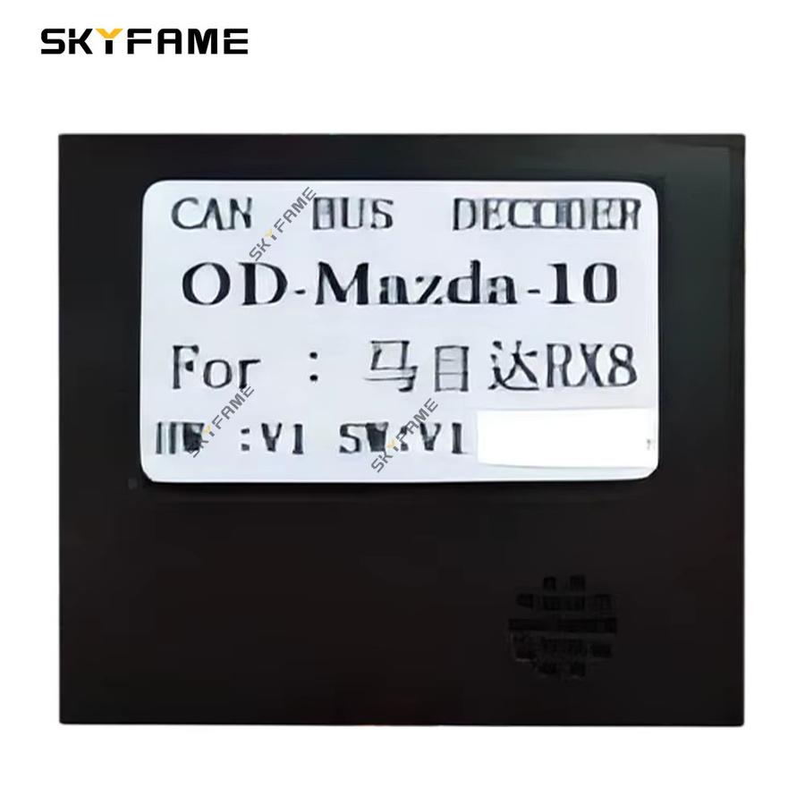 SKYFAME Auto 16pin Kabelbaum Adapter mit Canbus Box Decoder für Mazda RX8 Android Radio Power Kabel - Bild 6