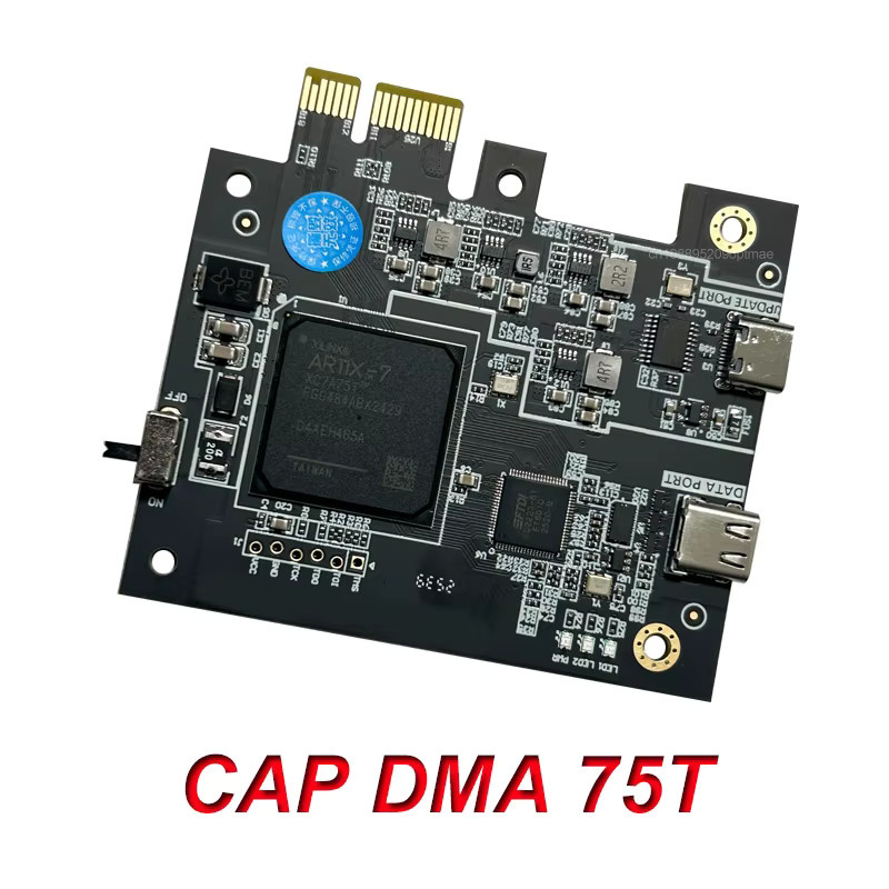 Cap DMA 75t FPGA DMA Board mit MAKCU Arduino ESP32-S3 Entwicklungsboard in Schwarz - Bild 3
