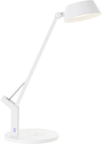 Brilliant Kaila LED-Tischleuchte mit Induktionsladeschale, Weiß, 8W, dimmbar und mit einstellbarer Farbtemperatur - Bild 1