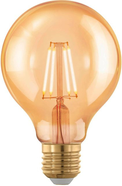 Eglo LED Leuchtmittel E27 Glühlampenform Vintage Gold 4 W Warmweiß 1700 K - Bild 1