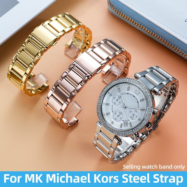 Michael Kors Uhrenarmband Edelstahl, 20x12mm, Damen - Bild 1