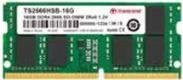Transcend DDR4 SO DIMM 260-PIN Arbeitsspeicher 16 GB 2666 MHz PC4-21300 CL19 1.2 V Ungepuffert Non-ECC Grün TS2666HSB-16G - Bild 1