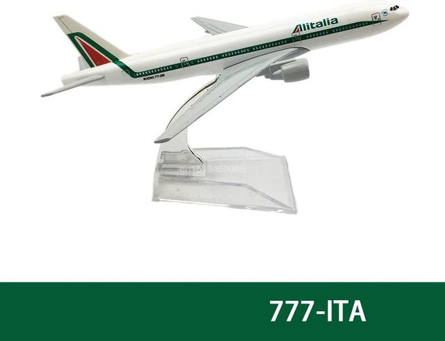 Linyi toy car Fluggesellschaften 777, Spielfahrzeug, 1:500, Grau, ab 14 Jahren - Bild 1