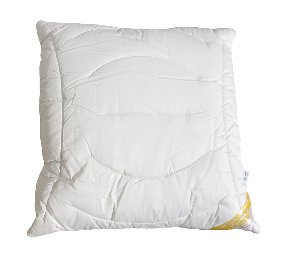 Merino Zirbenholz Kopfkissen von Garanta Steppd Chr. Bayer GmbH, Farbe: Weiß, B/T/H: 80 x 80 x 80 cm - Bild 1