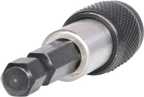 KS Tools Magnetischer Schnellwechsel-Bithalter 1/4 Zoll mit 6,3 mm Aufnahme, 50 mm Länge, Silber - Bild 1