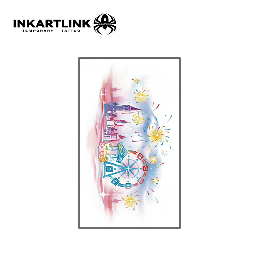 INKARTLINK Temporäre Tattoo Aufkleber, Wasserdicht - Bild 3