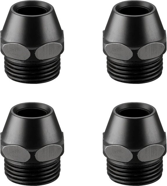 Wiltec Ersatzdüsen Set für Verputzmaschinen, 4er Set, 8 mm, Schwarz - Bild 1