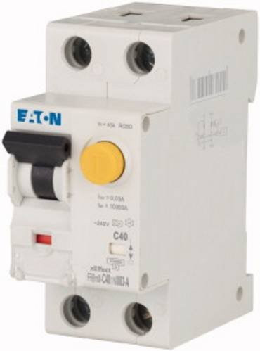 Eaton RCBO FI-Schutzschalter Leitungsschutzschalter 1-phasig 40A 0,03A in Weiß - Bild 1