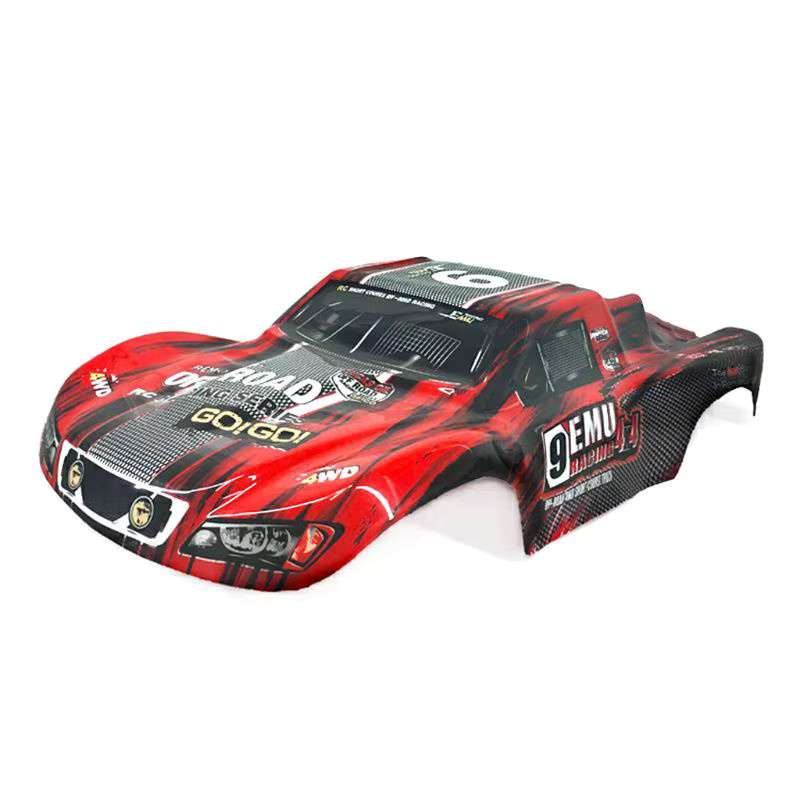 HQ727 PVC-Auto für Shell Surface Body M0280, 1/10 4X4 Slash Case, Rot - Bild 3