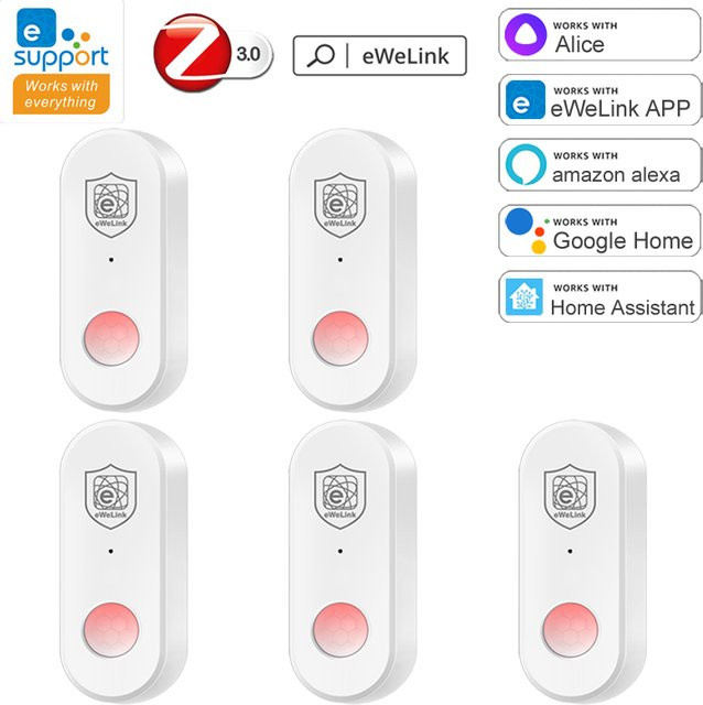 eWeLink Zigbee PIR Bewegungsmelder in Weiß für dein Smart Home Sicherheitssystem - Bild 1