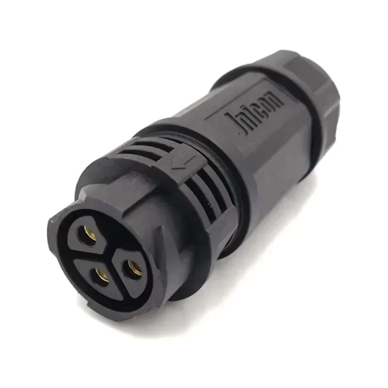 DIVEDEER IP67 M25 Wasserdichter Hochstrom-Steckverbinder mit Löt-/Schraubverriegelung, 2-3-4-polig, 50A, 300V, für Kabeldurchmesser 6-18mm - Bild 3