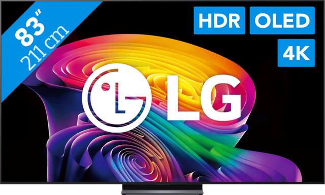 LG OLED evo C6 4K UHD Fernseher 83 Zoll in Schwarz - Bild 1