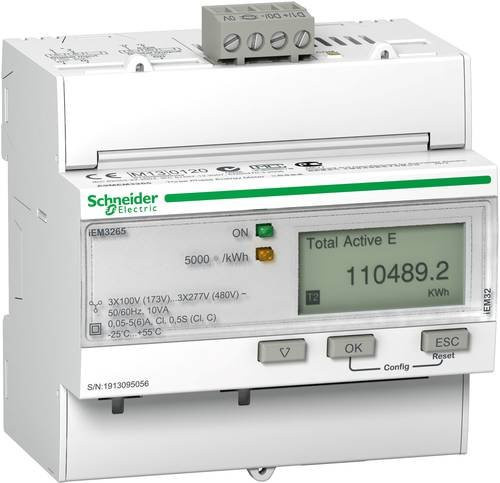 Schneider Electric A9MEM3265 Digitaler E-Zähler MID-konform in Weiß - Bild 1