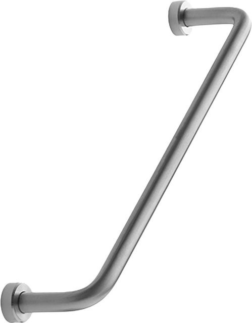 Furnipart Möbelgriff Lounge Edelstahl Geschliffen Silber La: 160 mm, B: 174 mm, Durchmesser: 7 mm - Bild 1