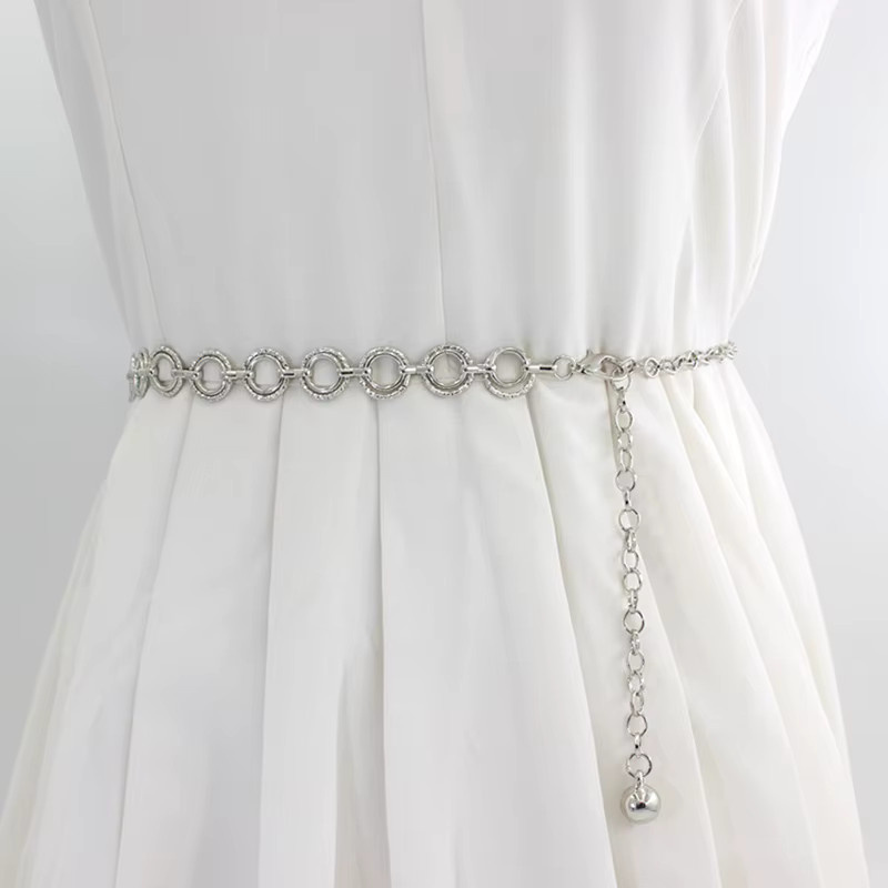 Velishy Taille Kette, Edelstahl, Silber, Damen - Bild 1