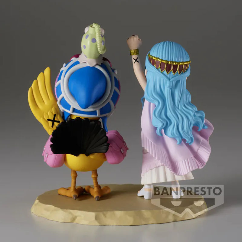 Banpresto One Piece Log Story Nefertari Vivi und Karu Sammlerfigur aus Kunststoff, mehrfarbig - Bild 5
