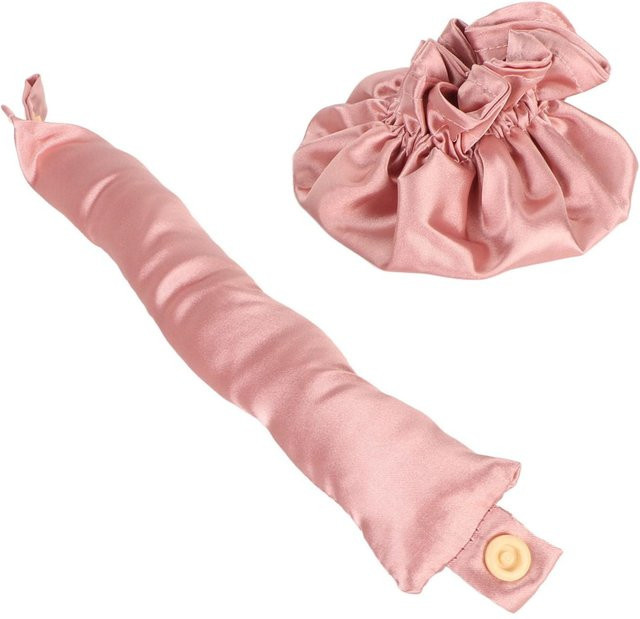 GoolRC Hitzefreies Dutt-Haarstyling-Set aus Satin, Rosa, Unisex - Bild 1