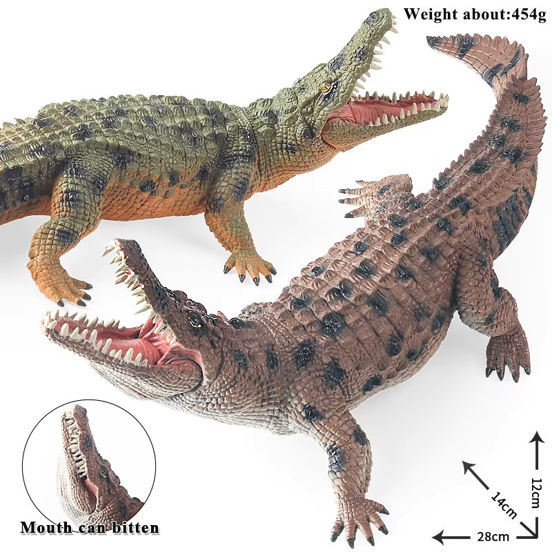 Oenux Wilde Tiere Sarcosuchus Krokodil, Actionfigur, Kunststoff - Bild 3