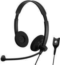 Sennheiser EPOS IMPACT SC 60 - 100 Series On-Ear Headset kabelgebunden mit Easy Disconnect in Schwarz und Silber - Bild 1