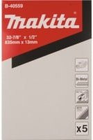 Makita Bimetall Bandsägeblatt für Kunststoff und Metall, 5er Set, B/H: 13 mm x 835 mm, 18 Zähne - Bild 2