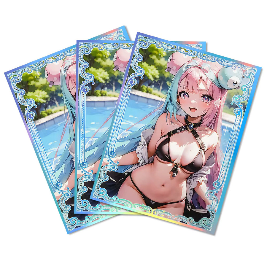 Vorinclex Laser Art Anime Kartenhüllen, 60-teiliges Set, Bunt / Mehrfarbig - Bild 1