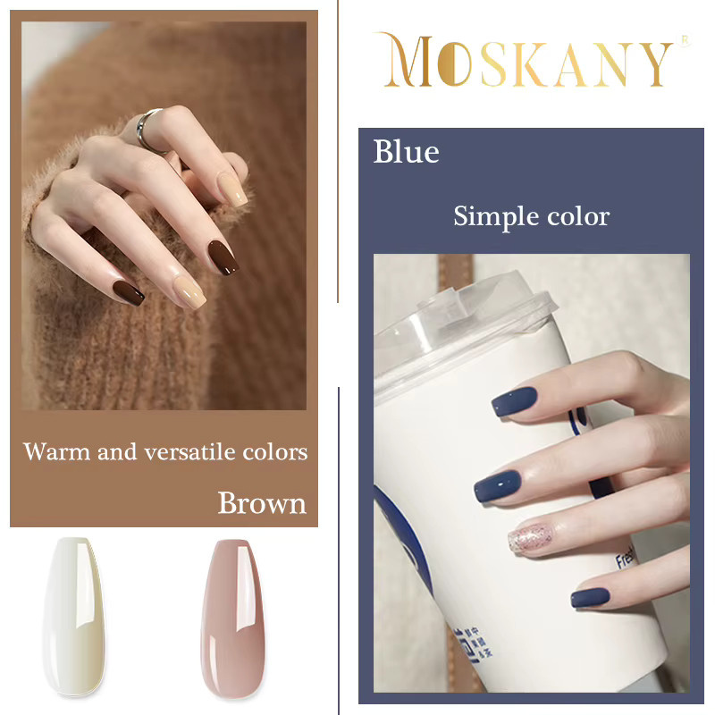 MOSKANY UV Gel Nagellack Set, Glänzend - Bild 3