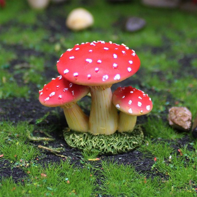 Realistische Pilz Modelle aus Harz für deine Garten Dekoration und dein Aquarium von ACRDK - Bild 1