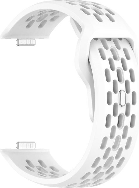 Agood Uhrenarmband Silikon, Weiß, Unisex - Bild 1