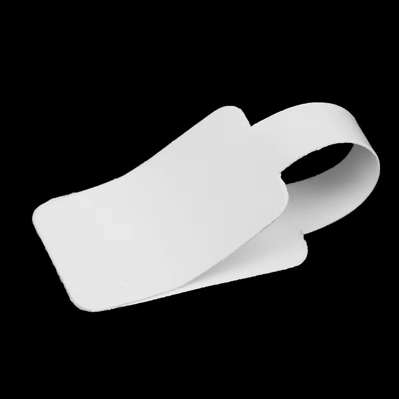 JETTING Schmuck Etiketten aus Papier als leere Preisschilder mit Halskette in Weiß (100 Stück) - Bild 3