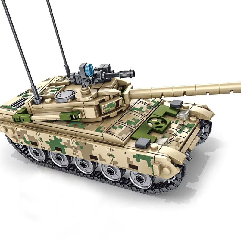 Military VT-4 Main Battle Tank Soldier Cannon, Building Blocks, 432-teiliges Set, ab 6 Jahren - Bild 2