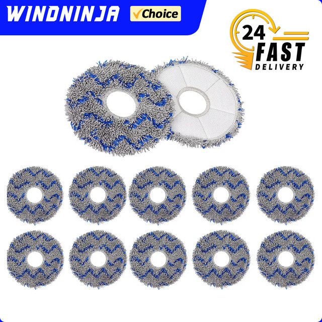 Ecovacs Mopp-Pad Perfect Fit Zubehör für Deebot X1 Omni, X2 Omni, X1 Omni Turbo, T30 Pro Omni, T30s Combo, X1, X2, T5, T50, T10 und T20 Omni - Bild 1