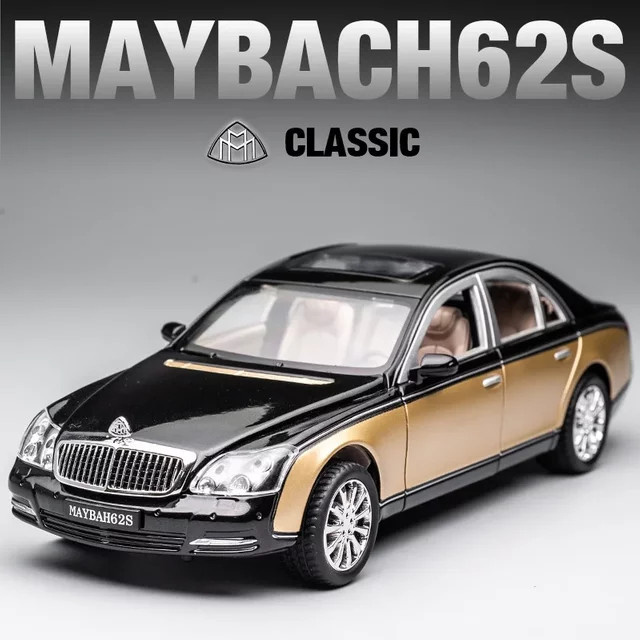 Maisto Klassisches Auto, Automodell, 1:24, Metall, Schwarz - Bild 1