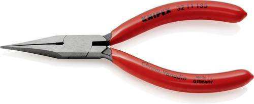 Knipex Justierzange für Elektronik und Feinmechanik, schwarz/rot, Länge: 135 mm - Bild 1