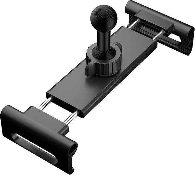 Yaoiler Universeller Tablet Halter mit 1-Zoll Kugelkopf und 17mm 25mm Anschlüssen in Schwarz, kompatibel mit 4,5-13,5 Zoll Tablets und Smartphones - Bild 1