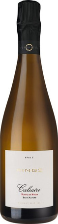 Weingut Rings Calcaire Blanc et Noirs, Pinot Noir, Brut Nature, Sekt, 2020, 0,75 l