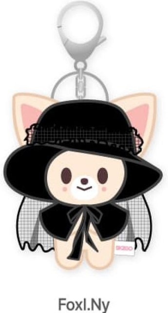 Stray Kids SKZOO Kostüm Magnet Plüsch Schlüsselanhänger, black, Unisex - Bild 1