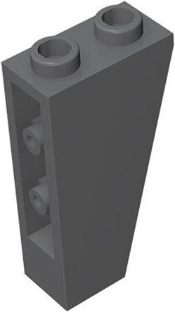 Yiran Toy 50-teiliges Set Schräge Invertiert 2x1x3 Steine Bausteine - Bild 1