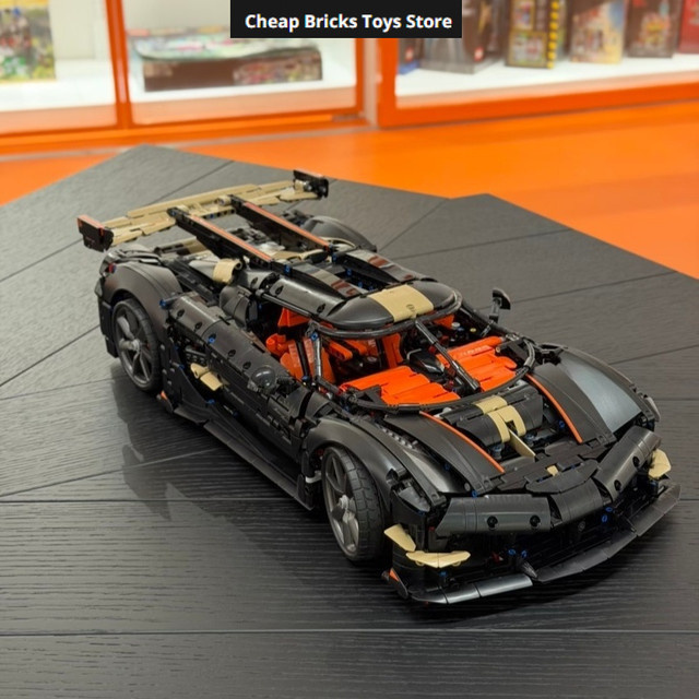 Hot Toys V8 Rennwagen Supersportwagen Hypercar, Bausteine, 4.104 Teile, ab 18 Jahren - Bild 1