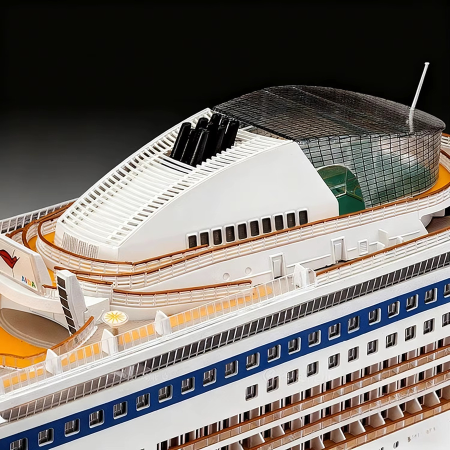 AT 99 MODEL Aida Luxus-Kreuzfahrtschiff-Montagemodell, 1:400, statisches Modell - Bild 3