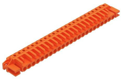 WAGO 232-283/047-000 Federleiste in Orange, 10 Stück - Bild 1
