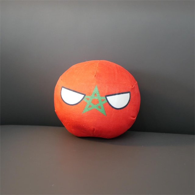 Kanada Polandball Plüschpuppe, Countryball Anhänger, 20cm - Bild 1