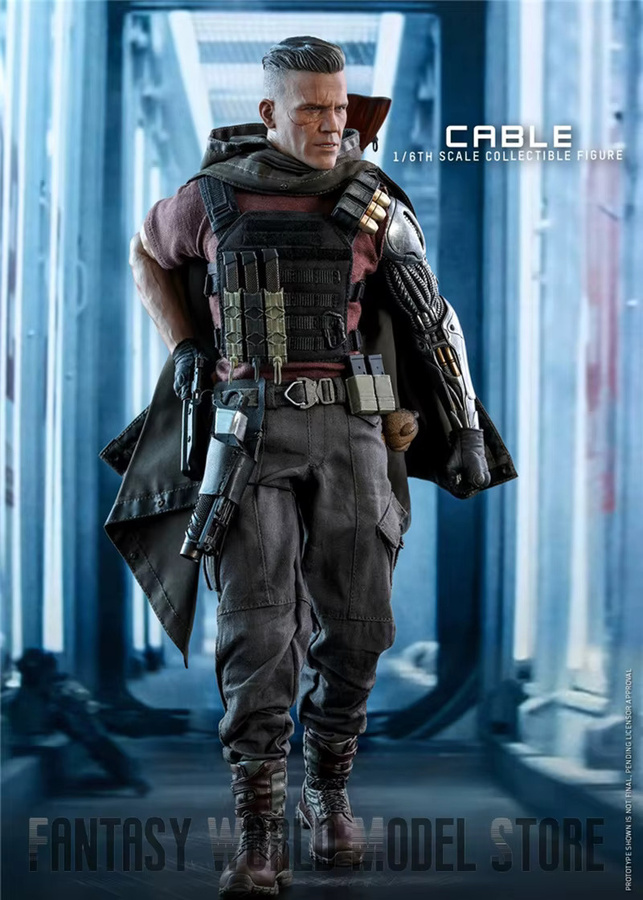 Hot Toys Marvel Cable, Actionfigur, Maßstab 1/6, Komplettset - Bild 3